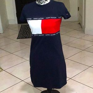 Tommy Hilfiger Womens T-Shirt Dress